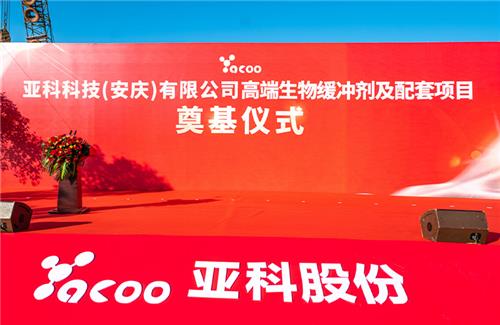 亞科股份安慶生產(chǎn)基地奠基儀式